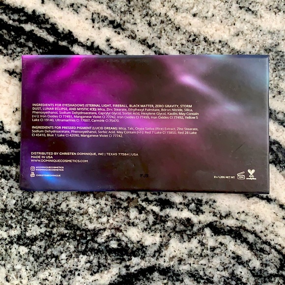 Brand New DOMINIQUE COSMETICS Celestial Thunder Eyeshadow Palette - Picture 5 of 5